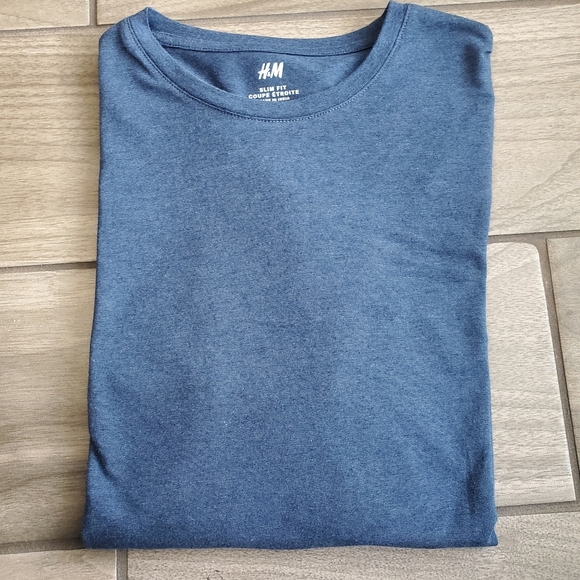 H&M Long Sleeve Mens Shirt Size Large - Picture 1 of 4